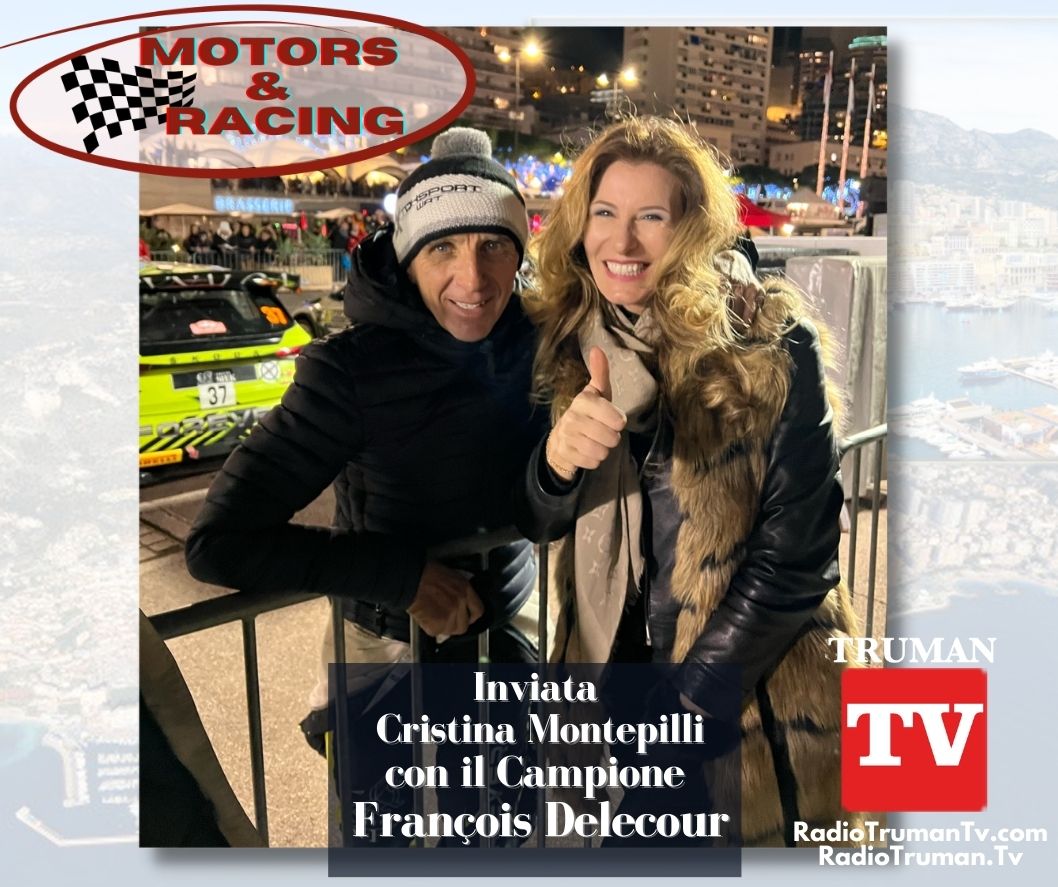 Rally di montecarlo cristina Montepilli Francois Delecour 15