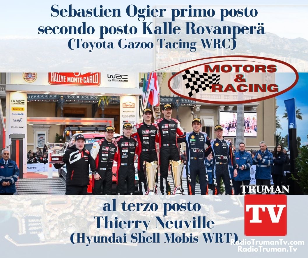 Rally di montecarlo cristina Montepilli Sebastian Ogier Kalle Rovenpera Toyota11
