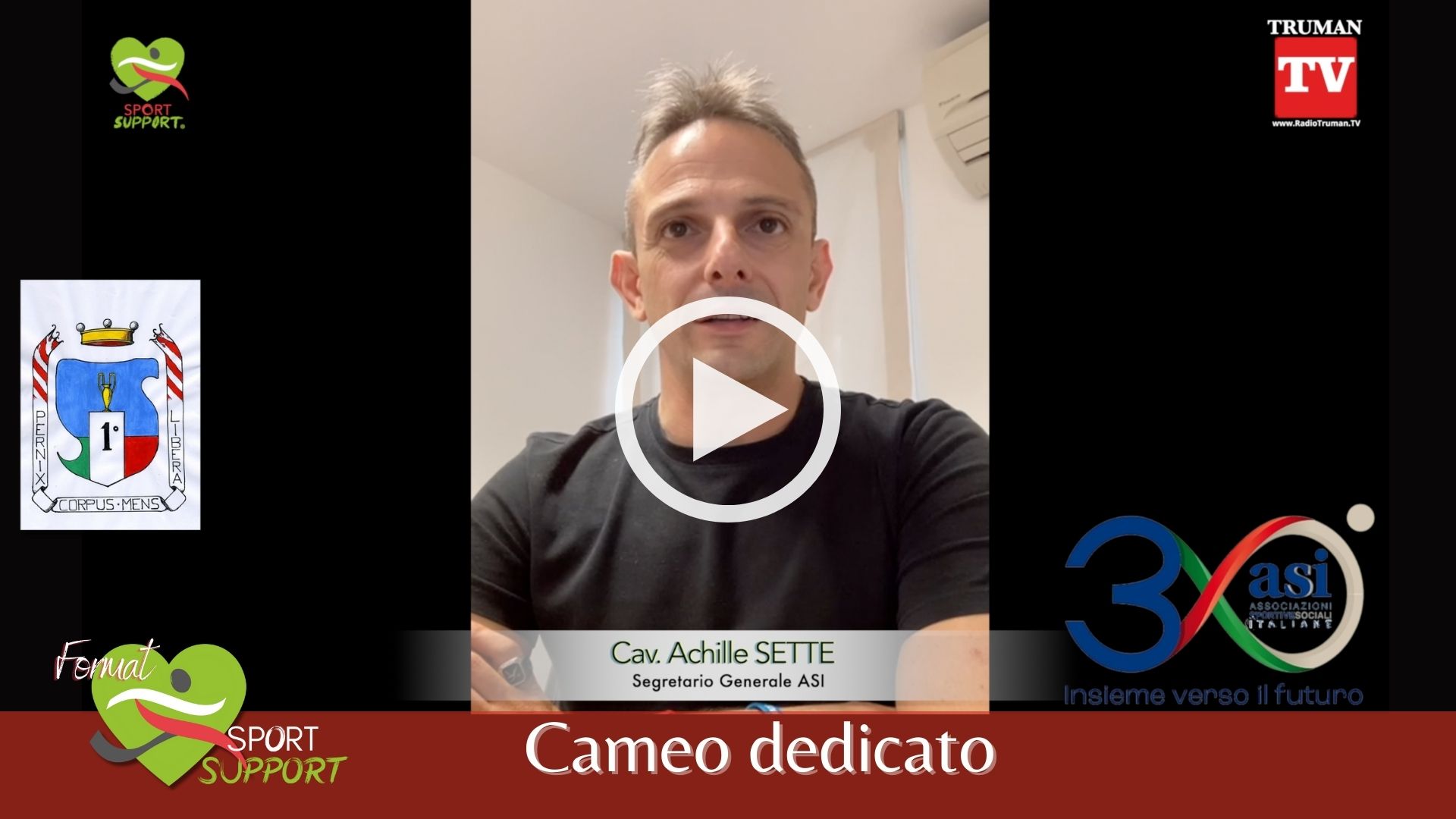 Cavalieri dello Sport 2024 - Cameo  CAV  DOTT. Achille SETTE