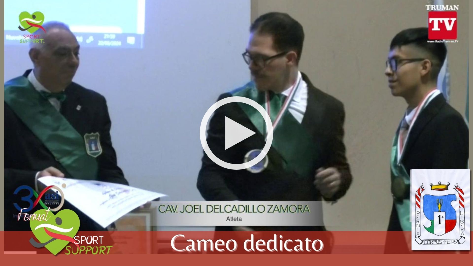 Cavalieri dello Sport 2024 - Cameo  CAV. JOEL DELCADILLO ZAMORA 