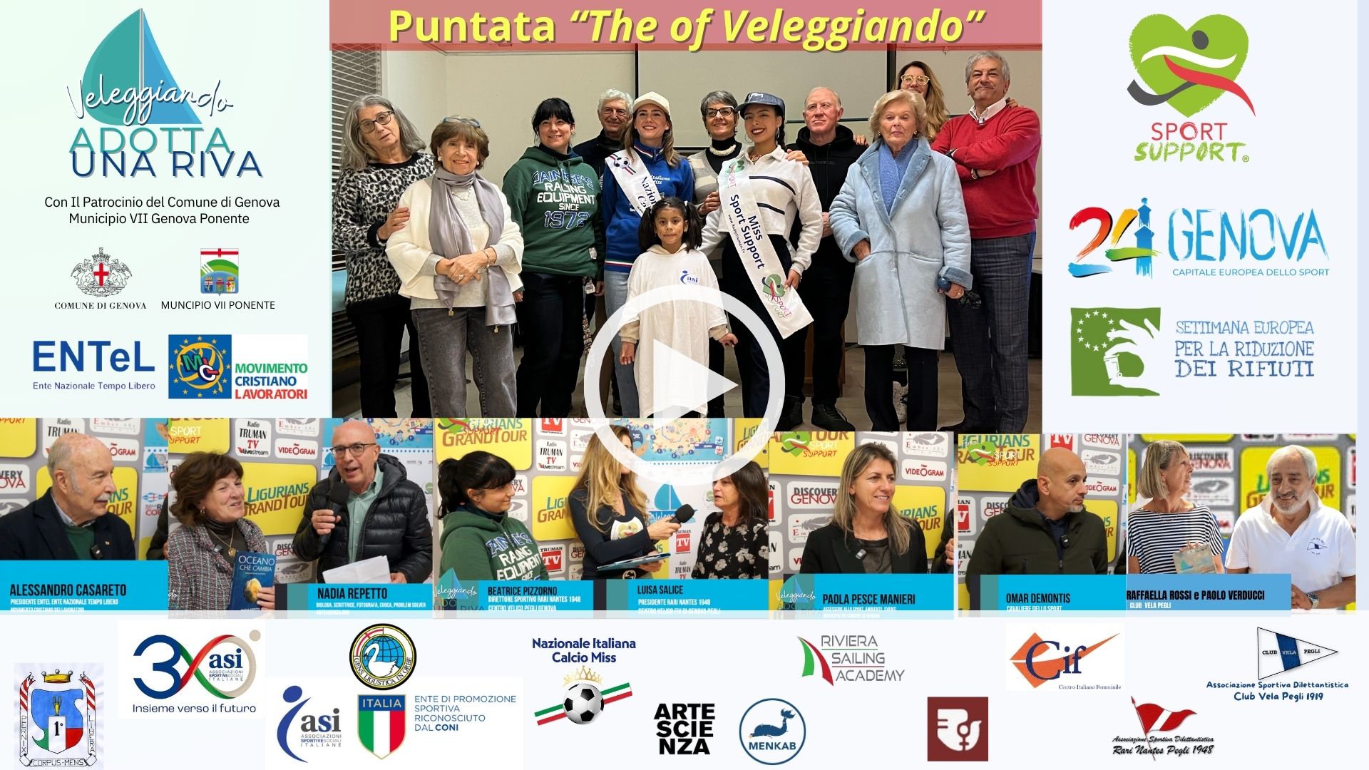 Format SPORT SUPPORT - Veleggiando Adotta Una Riva - The Best of Veleggiando Adotta una Riva