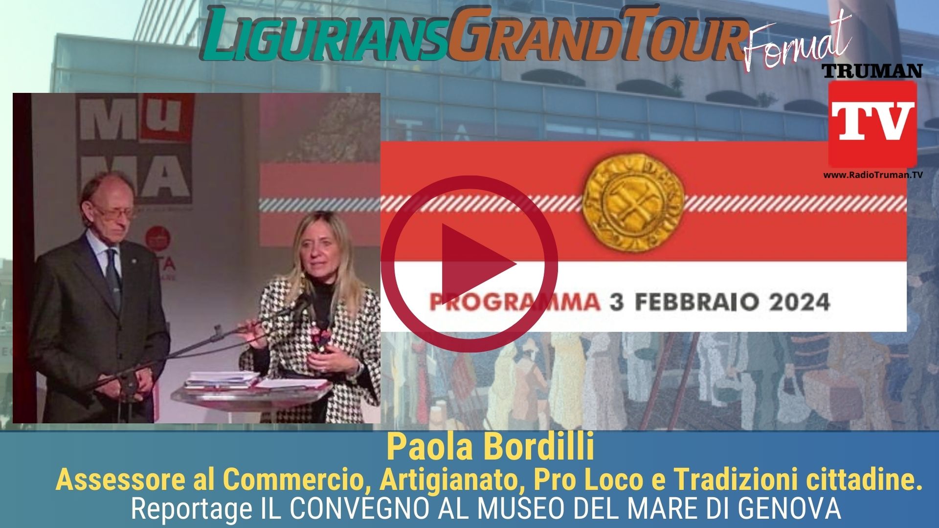 Cameo - Paola Bordilli, Assessore al Commercio, Artigianato, Pro Loco e Tradizioni cittadine.