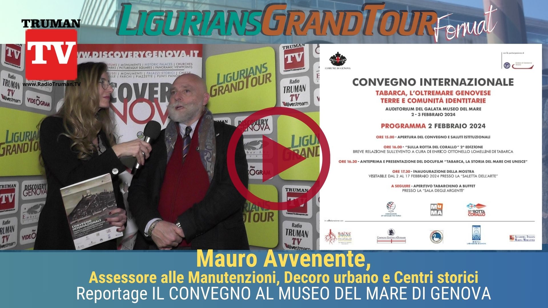 Live Convegno Tabarca - Mauro Avvenente