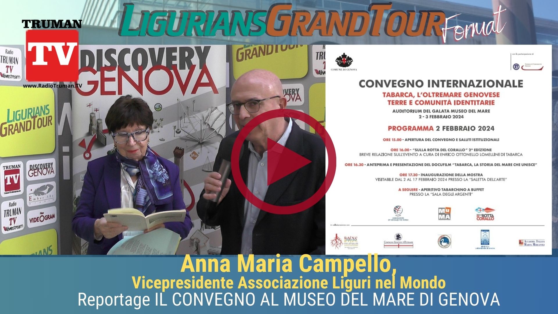 Live Convegno Tabarca - Anna Maria Campello