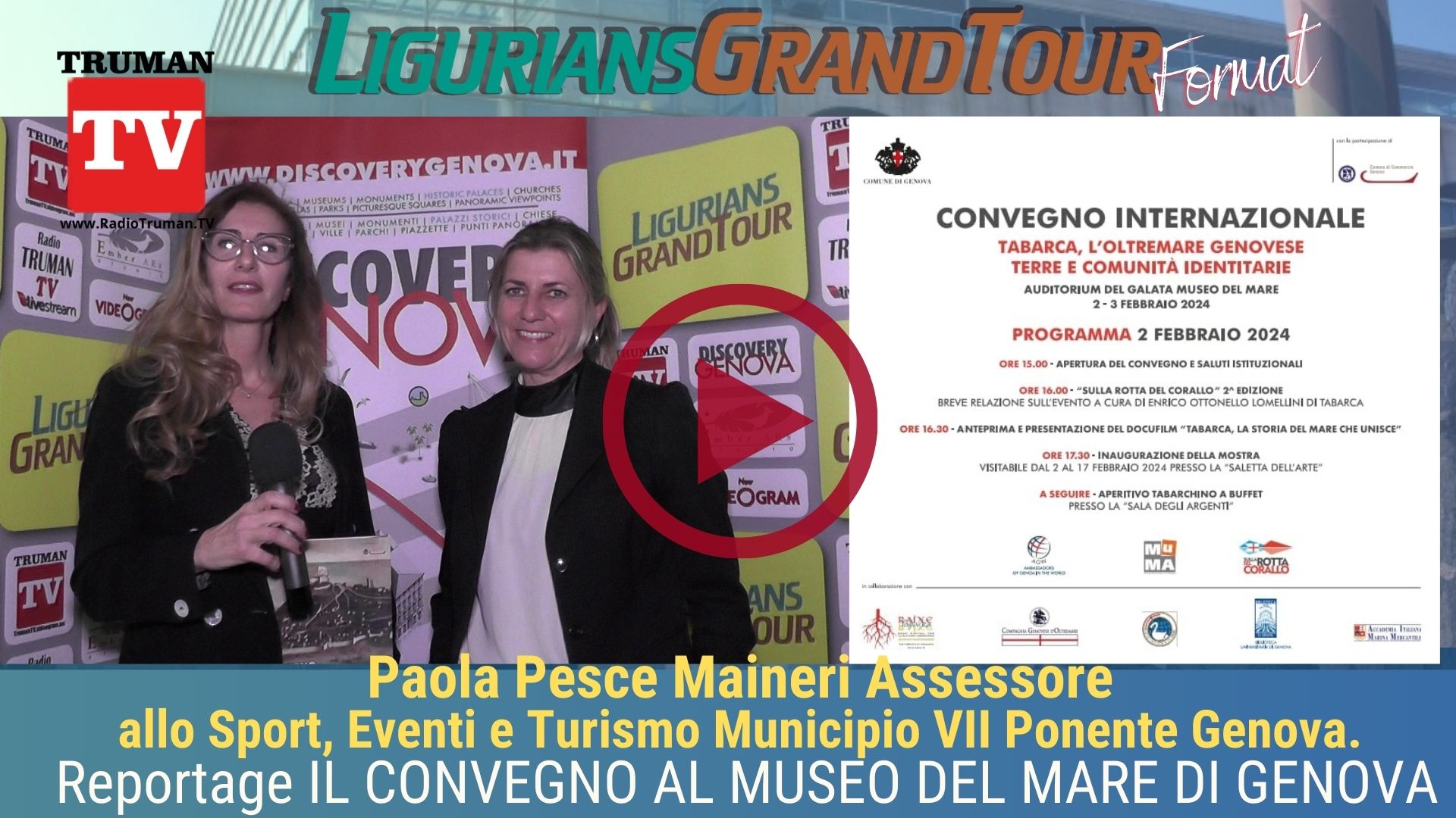 Live Convegno Tabarca - Paola Pesce Maineri