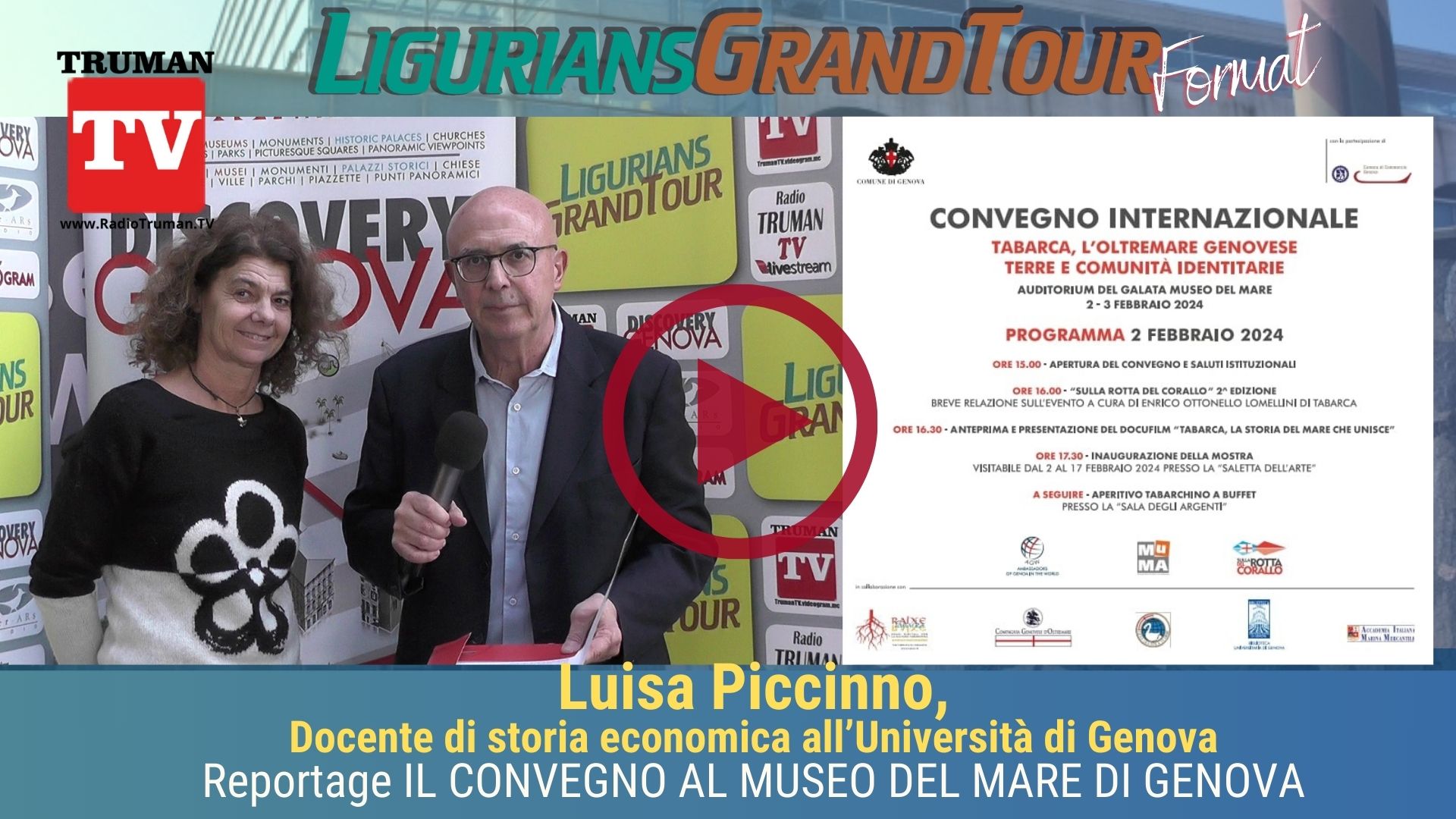 Live Convegno Tabarca - Prof Luisa Piccinno