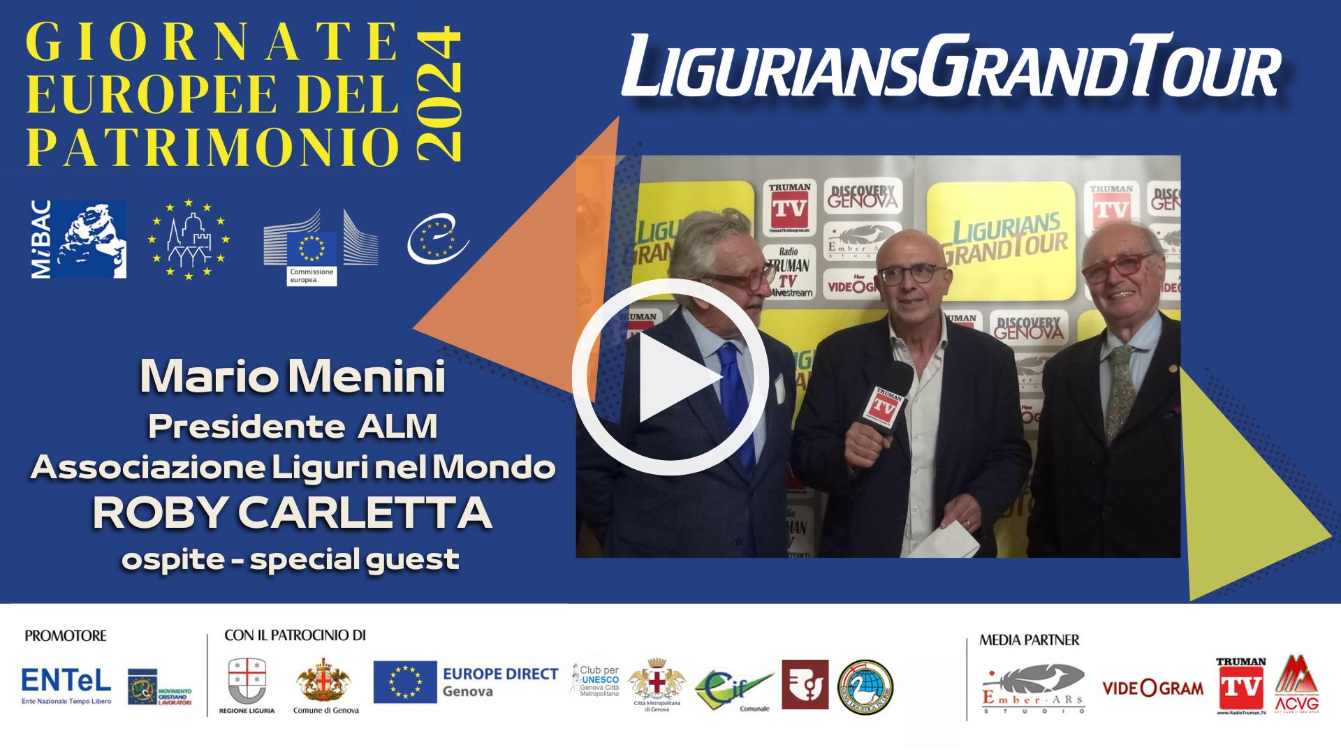 Speciale Puntata intervista a Mario Meninni e Roby Carletta - Giornate Europee del Patrimonio 2024 (5)