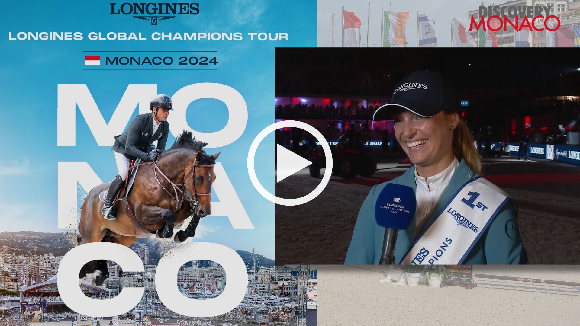 Discovery Monaco - Jumping International di Montecarlo 2024 _intervista a Inès Joly 