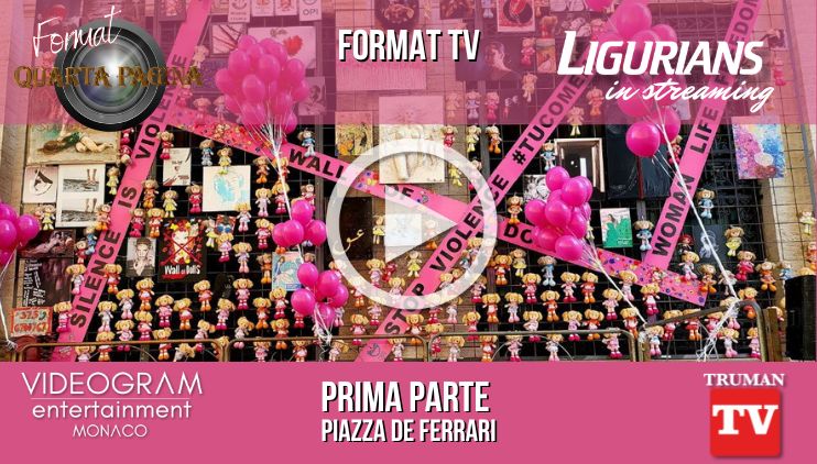 Puntata FormatTv Ligurians. Evento 8 Marzo Wall of Dolls