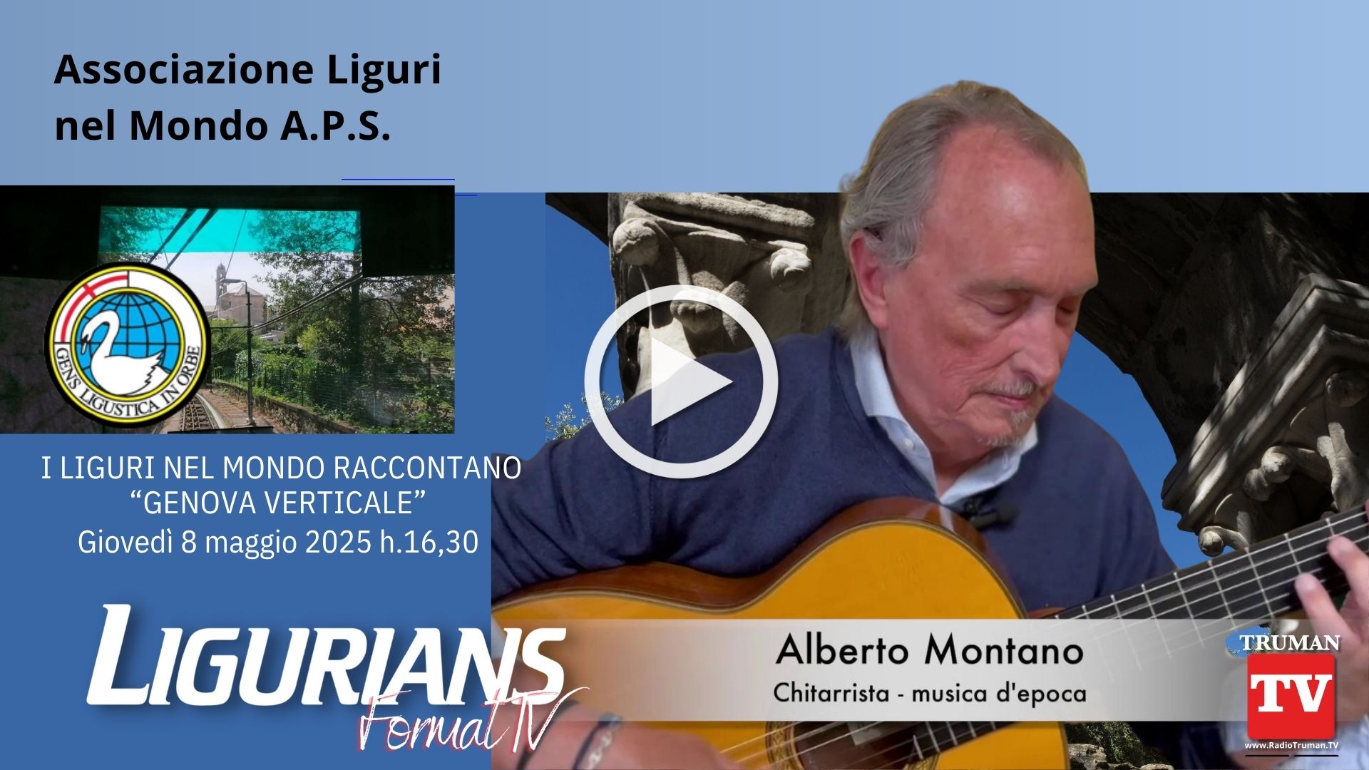 Alberto Montano. Genova verticale. ALM Associazione Liguri nel Mondo 