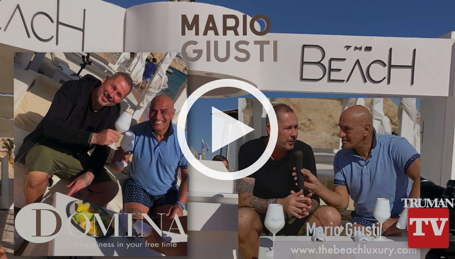 Intervista a Mario Giusti Manager The Beach Luxury Club al Domina Coral Bay in Sharm El Sheikh