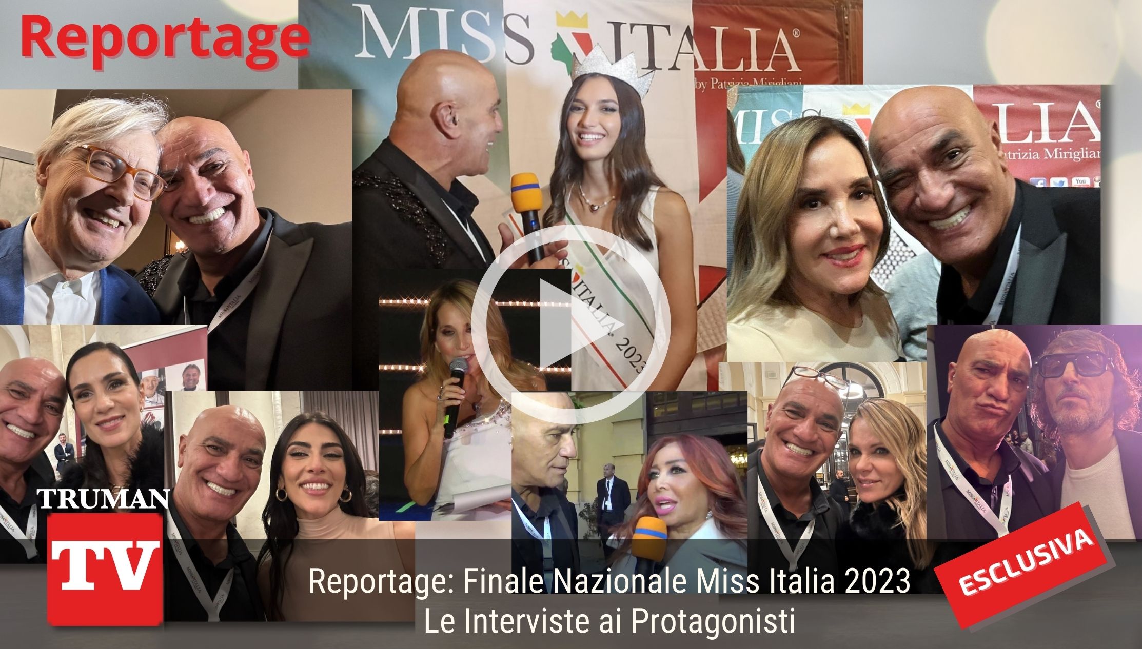 Reportage della finale nazionale di Miss Italia Miss Italia 2023