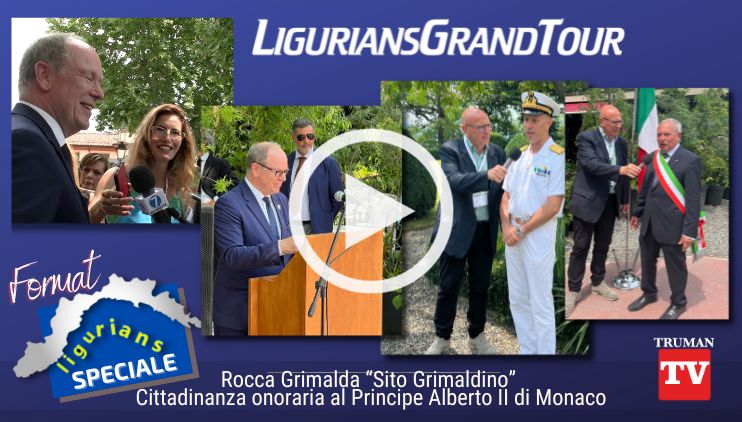 Ligurians Grand Tour - Puntata a Rocca Grimalda speciale ospite S.A.S. Principe Alberto II di Monaco 